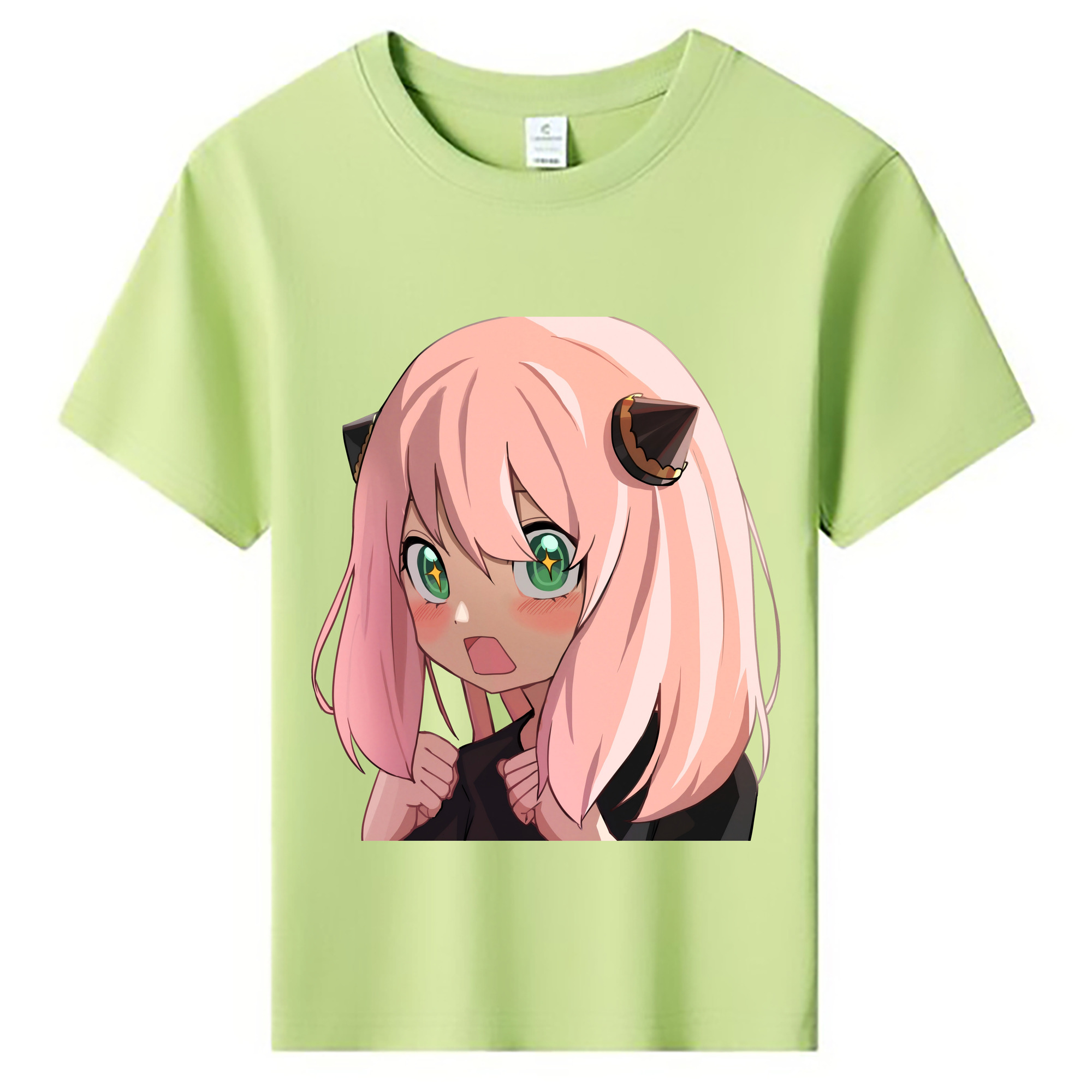 （画像用） SPY×FAMILY间谍家家酒 綿100％キッズTシャツ（フロントプリント）